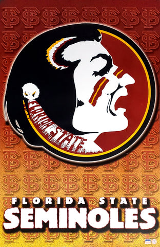 Florida State Seminoles Official NCAA Team Logo Poster - Starline Inc.