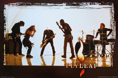 Flyleaf "Studio Session" Poster - Slingshot Publishing
