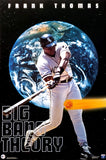 Frank Thomas "Big Bang Theory" Chicago White Sox 1994 MLB Theme Action Poster- Costacos Final Stock Collection