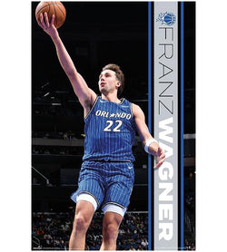 Franz Wagner "Action" Orlando Magic NBA Basketball Official Poster - Costacos 2026