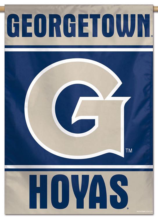 Georgetown Hoyas Official NCAA Team Logo NCAA Premium 28x40 Wall Banne ...