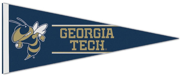 Georgia Tech Yellow Jackets NCAA Team Logo Premium Felt Collector's Pennant - Wincraft 2024