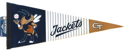 Georgia Tech Yellow Jackets Baseball NCAA Premium Felt Collector's Pennant - Wincraft