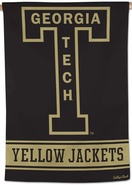 Georgia Tech Yellow Jackets 1960s-style NCAA College Vault Premium 28x40 Wall Banner - Wincraft Inc.