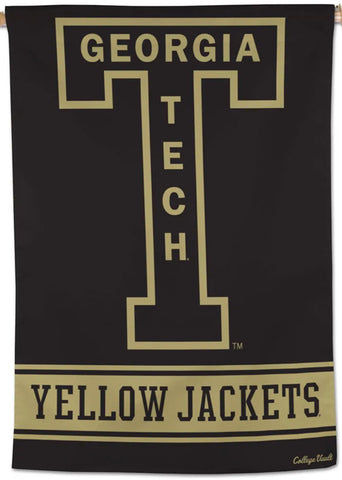 Georgia Tech Yellow Jackets 1960s-style NCAA College Vault Premium 28x40 Wall Banner - Wincraft Inc.