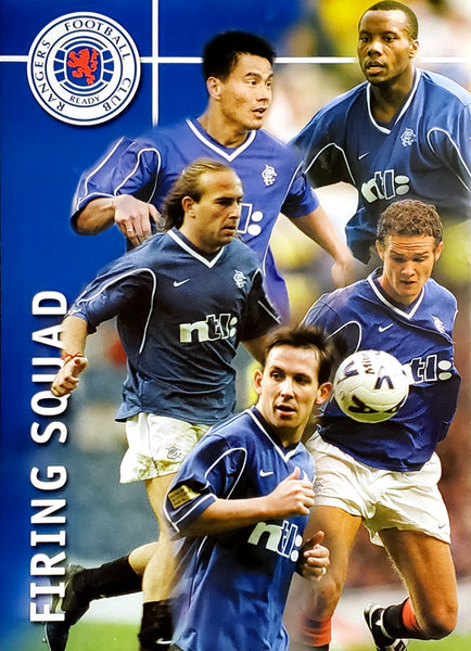 Glasgow Rangers FC "Firing Squad" Poster - U.K. 2000