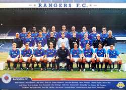 Glasgow Rangers Official Team Poster 2004/05 - GB Posters