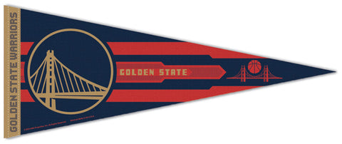 Golden State Warriors 2024-25 NBA City Edition Premium Felt Pennant - Wincraft