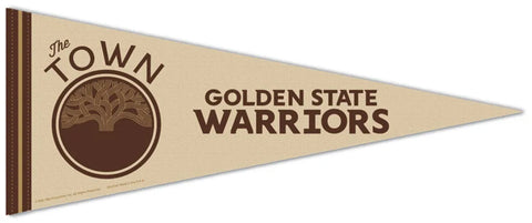 Golden State Warriors 2025-26 "The Town" NBA City Edition Premium Felt Pennant - Wincraft