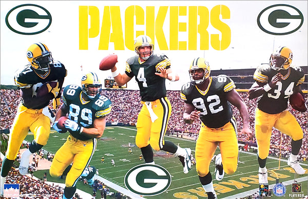 Sterling Sharpe Superstar Green Bay Packers Poster- Starline