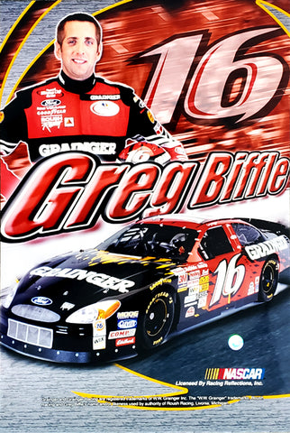 Greg Biffle "Superstar" NASCAR Racing Poster - Racing Reflections 2005