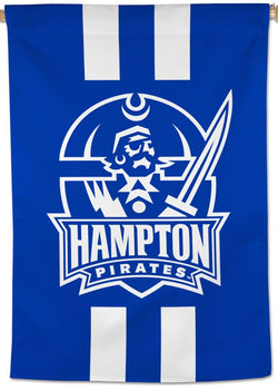 Hampton University PIRATES Official NCAA Team Logo NCAA Premium 28x40 Wall Banner - Wincraft Inc.