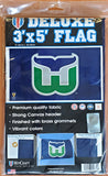 Hartford Whalers Official NHL Vintage Hockey 3'x5' Deluxe Retro Team Flag - Wincraft