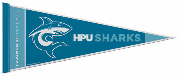 Hawaii Pacific University HPU SHARKS Official NCAA Team Felt Pennant - Rico Inc.