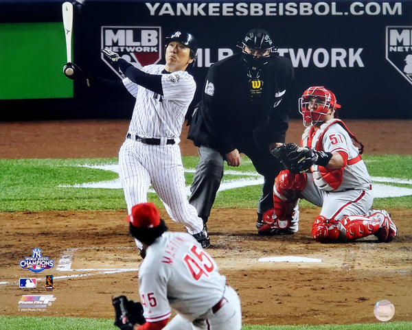 Hideki Matsui "MVP Blast" NY Yankees 2009 World Series Premium Poster Print - Photofile 16x20