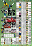 History of The FIFA World Cup Soccer 1930-2022 Wall Chart 27x39 Poster - Vanguard 2025