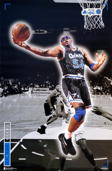 Horace Grant "Super Action" Orlando Magic Vintage Original NBA Basketball Poster - Costacos 1995