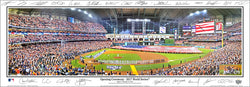 Houston Astros "World Series Majesty 2017" Panoramic Poster Print w/24 Facs. Signatures - Everlasting Images