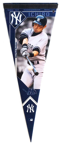 Ichiro Suzuki "Yankees Star" Premium Felt Collector's Pennant - Wincraft