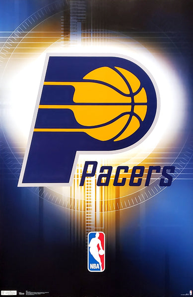 Indiana Pacers Official NBA Team Logo Poster - Costacos Sports