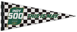 The 109th INDY 500 (2026) Official Auto Racing Premium Felt Collector's Pennant - Wincraft Inc.