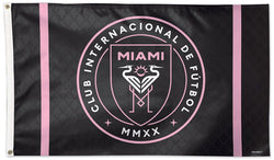 Inter Miami CF Official MLS Soccer Deluxe-Edition Premium 3'x5' Flag - Wincraft Inc.