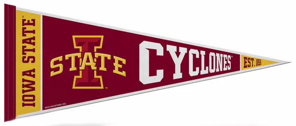 Iowa State Cyclones Official NCAA Team Felt Pennant - Rico Inc.