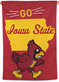 Iowa State Cyclones Retro-1970s-Style NCAA Team Logo NCAA Premium 28x40 Wall Banner - Wincraft Inc.