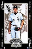 Jack McDowell "Black Jack" (1993) Chicago White Sox MLB Theme Poster - Costacos Final Stock Collection