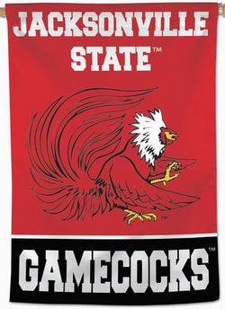 Jacksonville State Gamecocks Official NCAA Team Logo Premium 28x40 Wall Banner - Wincraft Inc.