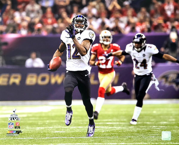 Jacoby Jones "108 Yards!" Baltimore Ravens Super Bowl XLVII Premium Poster Print - Photofile