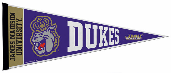 James Madison University JMU DUKES Official NCAA Felt Pennant - Rico Inc.
