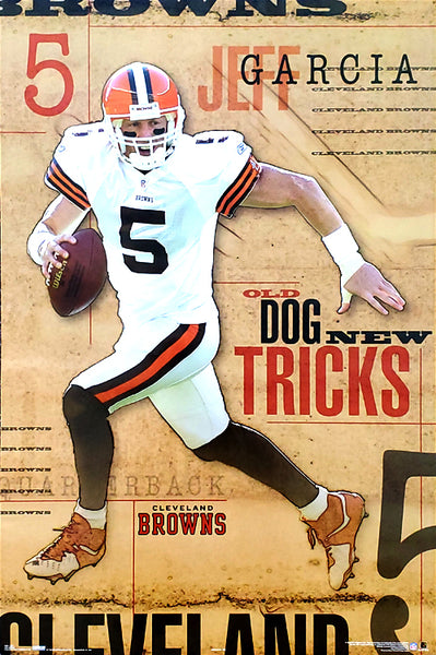 Jeff Garcia "New Tricks" Cleveland Browns QB Action Poster - Costacos 2004