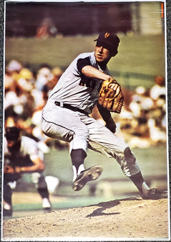 Jerry Koosman "SI Classic" New York Mets Baseball Action Poster (#6N4)- Renselaar Corp. 1968