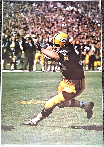 Jim Grabowski "SI Classic" Green Bay Packers NFL Action Poster - Renselaar 1968 (#7N33)