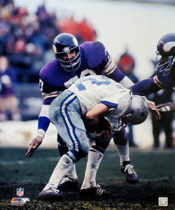 Jim Marshall "Purple Monster" Minnesota Vikings c.1973 Premium Poster Print - Photofile Inc.