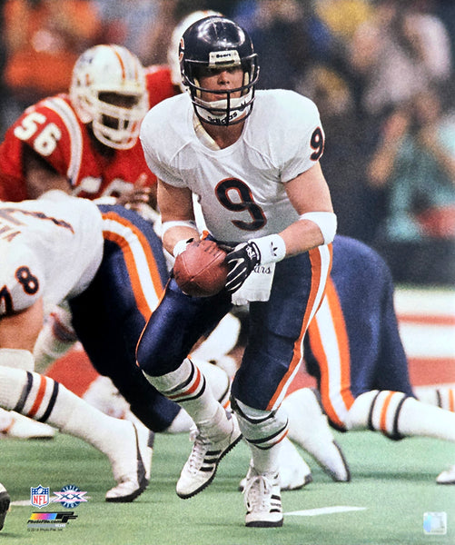 Jim McMahon Super Bowl XX (1986) Chicago Bears Action Premium Poster Print - Photofile Inc.