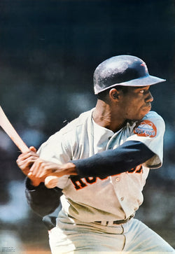 Jim Wynn Houston Astros MLB Vintage Original Poster - Renselaar/SI 1968