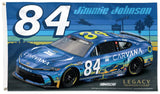 Jimmie Johnson NASCAR #84 Carvana Toyota Huge 3' x 5' Flag - Wincraft 2026
