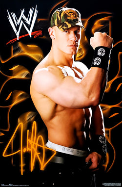 John Cena "Never Quit" WWE Wrestling Poster - Trends International 2006