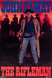 John Elway "The Rifleman" Denver Broncos Vintage Original 1988 NFL Theme Poster - Costacos Final Stock Collection