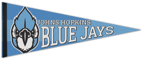 Johns Hopkins Blue Jays NCAA Team Logo Premium Felt Collector's Pennant - Wincraft