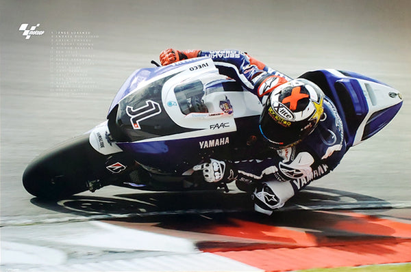 Bridgestone Battlax MotoGP 2011 大型ポスター Jorge Lorenzo 