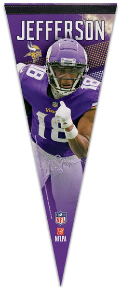 Justin Jefferson Minnesota Vikings WinCraft 12 x 30 Premium