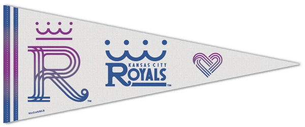 Kansas City Royals "Forever Fountains" Official MLB City Connect Style Premium Felt Pennant - Wincraft 2026