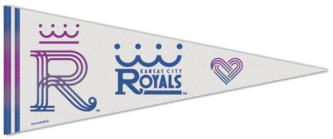 Kansas City Royals "Forever Fountains" Official MLB City Connect Style Premium Felt Pennant - Wincraft 2026