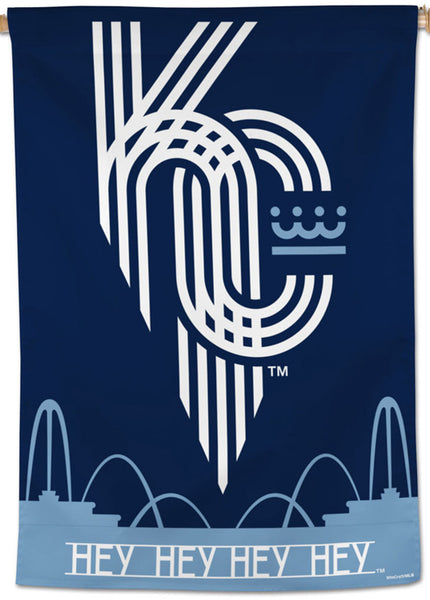 Kansas City Royals "Hey Hey" MLB City Connect Edition Official 28x40 Wall Banner - Wincraft