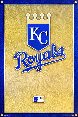 Kansas City Royals Official MLB Baseball Team Logo Poster - Costacos Sports