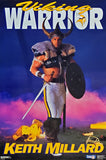 Keith Millard "Viking Warrior" Minnesota Vikings Vintage Original 1991 NFL Theme Poster - Costacos Final Stock Collection