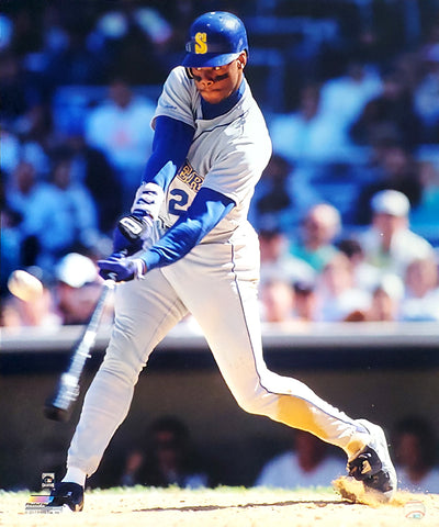 Ken Griffey Jr. "Young Junior Blast" (1991) Seattle Mariners Premium Poster Print - Photofile 20x24